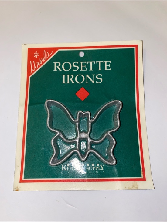 Ursula of Switzerland Other - Rosette Cookie Iron Butterfly Shape Ursula 1970s